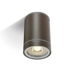 Луна за външен монтаж One Light 67130C/BR BROWN IP54 CYLINDER SURFACE MOUNTING LAMP