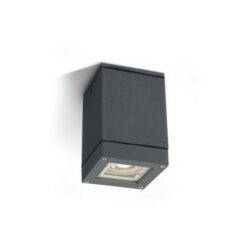 Луна за външен монтаж One Light 67130D/AN ANTHRACITE IP54 CUBE SURFACE MOUNTING LAMP
