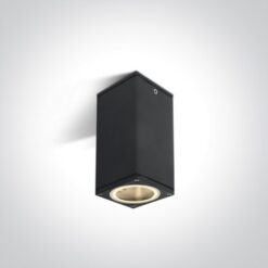 Луна за външен монтаж One Light 67130DD/AN ANTHRACITE IP54 CUBE SURFACE MOUNTING LAMP