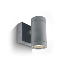 Фасаден аплик One Light 67130E/G GREY IP54 CYLINDER FACADE WALL LAMP