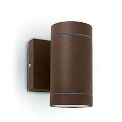Фасаден аплик One Light 67130E/BR BROWN IP54 CYLINDER FACADE WALL LAMP