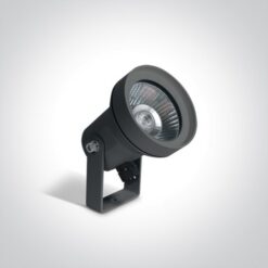 Градински прожектор с колче за земя One Light 67196BG/AN ANTHRACITE GARDEN ROUND SPOT LAMP IP65