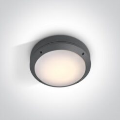 Фасаден плафон One Light 67204/AN ANTHRACITE ROUND IP54