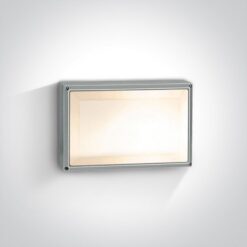 Фасаден плафон One Light 67208B/G GREY RECTANGULAR IP54