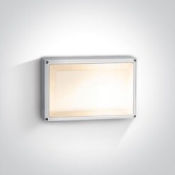 Фасаден плафон One Light 67208B/W WHITE RECTANGULAR IP54