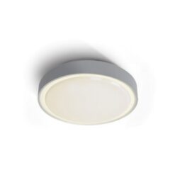 Фасаден плафон One Light 67280E/G GREY IP65 ROUND FACADE CEILING LAMP