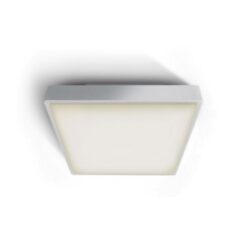 Фасаден плафон One Light 67282EA/W WHITE IP65 SQUARE FACADE CEILING LAMP