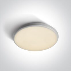 LED фасаден плафон One Light 67370/W/W 25W 3000K IP54 ROUND FACADE CEILING LAMP