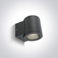 Фасаден аплик One Light 67400A/AN ANTHRACITE IP54 CYLINDER FACADE WALL LAMP