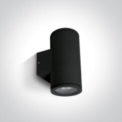 Фасаден аплик One Light 67400B/B BLACK IP54 CYLINDER FACADE WALL LAMP