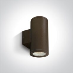 Фасаден аплик One Light 67400B/BR BROWN IP54 CYLINDER FACADE WALL LAMP