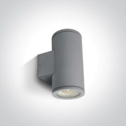 Фасаден аплик One Light 67400B/G GREY IP54 CYLINDER FACADE WALL LAMP