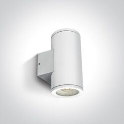 Фасаден аплик One Light 67400B/W WHITE IP54 CYLINDER FACADE WALL LAMP