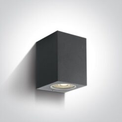 Фасаден аплик One Light 67426/AN SQUARE FACADE WALL LAMP ANTHRACITE