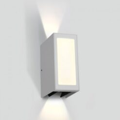 LED фасаден аплик One Light 67440/W/W 9W OSRAM LED 3000K IP54 WHITE ADJUSTABLE BEAMS FACADE WALL LAMP