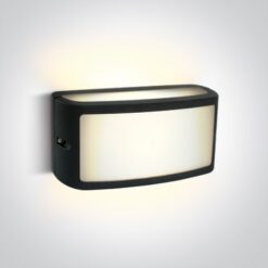 LED фасаден аплик One Light 67474A/AN/W 10W LED 3000K IP54 ANTHRACITE FACADE WALL LAMP