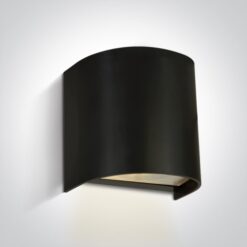 Фасаден аплик One Light 67536A/B BLACK IP65 FACADE WALL LAMP