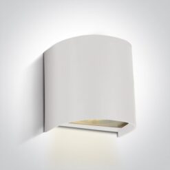 Фасаден аплик One Light 67536A/W WHITE IP65 FACADE WALL LAMP