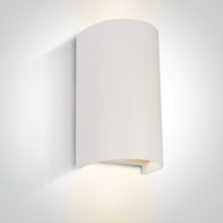 Фасаден аплик One Light 67536B/W WHITE IP65 FACADE WALL LAMP