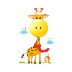 Детски аплик MILAGRO GIRAFFE ML114