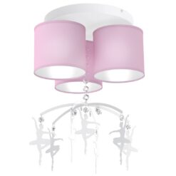 Плафон MILAGRO BALETNICA PINK MLP4973