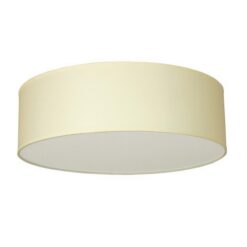 Плафон CITY LUX  МЕТРОПОЛ Ø400 БЯЛ, АБАЖУР ШИНЦ КРЕМ, 3XE27