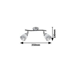 Спот RABALUX MARTHA 5015 E14, 2X40W - Image 2