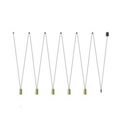 Полилей NOWODVORSKI 7608 MORE EYE V SOLID BRASS