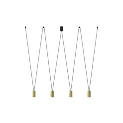 Полилей NOWODVORSKI 7610 MORE EYE IV SOLID BRASS