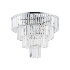 Плафон NOWODVORSKI  7631 CRISTAL SILVER L