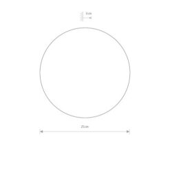 Аплик NOWODVORSKI 7635 RING LED BLACK M - Image 3