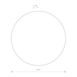 Аплик NOWODVORSKI 7636 RING LED BLACK L - Image 2