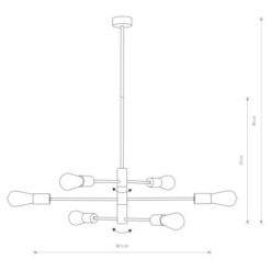 Полилей NOWODVORSKI 7937 ROTOR VI - Image 3