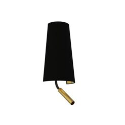 Аплик NOWODVORSKI 7982 FARO II BLACK/GOLD