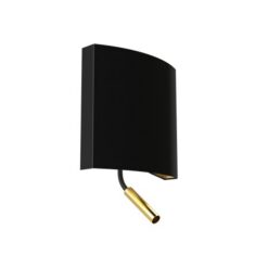 Аплик NOWODVORSKI 7986 BORDE II BLACK/GOLD