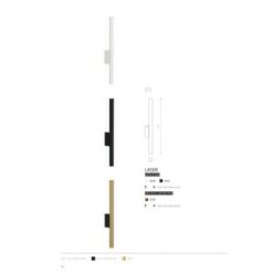 Аплик NOWODVORSKI 8047 LASER WALL BLACK - Image 3