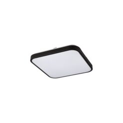 Плафон NOWODVORSKI  8108 AGNES SQUARE LED BLACK 16W 3000K IP44