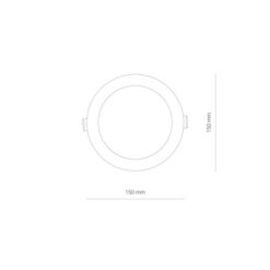 LED панел за вграждане NOWODVORSKI 8780 CL KOS LED 10W 3000K IP44 - Image 3