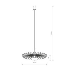 Полилей NOWODVORSKI 8873 UMBRELLA BLACK - Image 3
