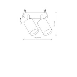 Спот NOWODVORSKI 9395 EYE FIT WHITE II - Image 2