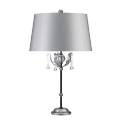 Настолна лампа Elstead Aml-tl-blk-sil за четене