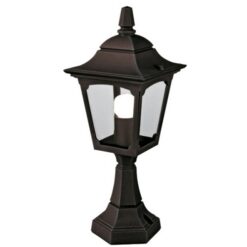 Черен градински стълб Elstead Cpm4-black за екстериорно осветление
