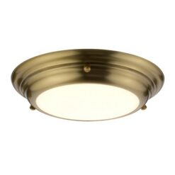 LED плафон Elstead Welland-f-s-ab за антре