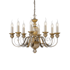 Полилей IDEAL LUX 020839 FIRENZE SP8 ORO ANTICO