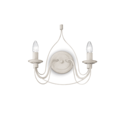 Бял аплик Ideal Lux Corte за коридор