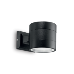 Черен аплик Ideal Lux Snif за фасада и вход