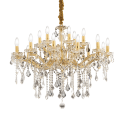 Месинг полилей Ideal Lux Florian 075181 за дневна