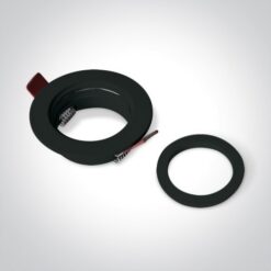 Луна за вграждане One Light 10105A1/B Black Round Recessed Lamp - Image 2