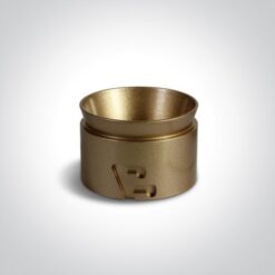 Луна за вграждане One Light 10105TR/BS Trimless Satin Brass Round - Image 2
