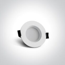 LED панел за вграждане One Light 10107B/W/C 7W 4000K IP54 LED PANEL WHITE ROUND - Image 2